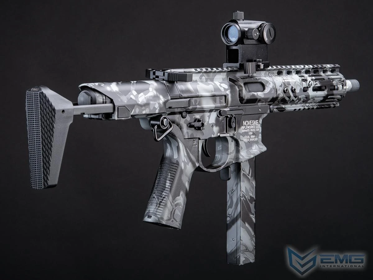 EMG x Noveske Space Invader Gen4 Pistol Caliber Carbine Training Weapon (Color: Kryptek Obskura Grey / Gun Only)