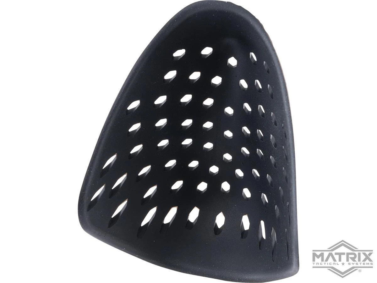 Matrix Rubber Face Guard Insert for Airsoft Face Protectors (Color: Black)