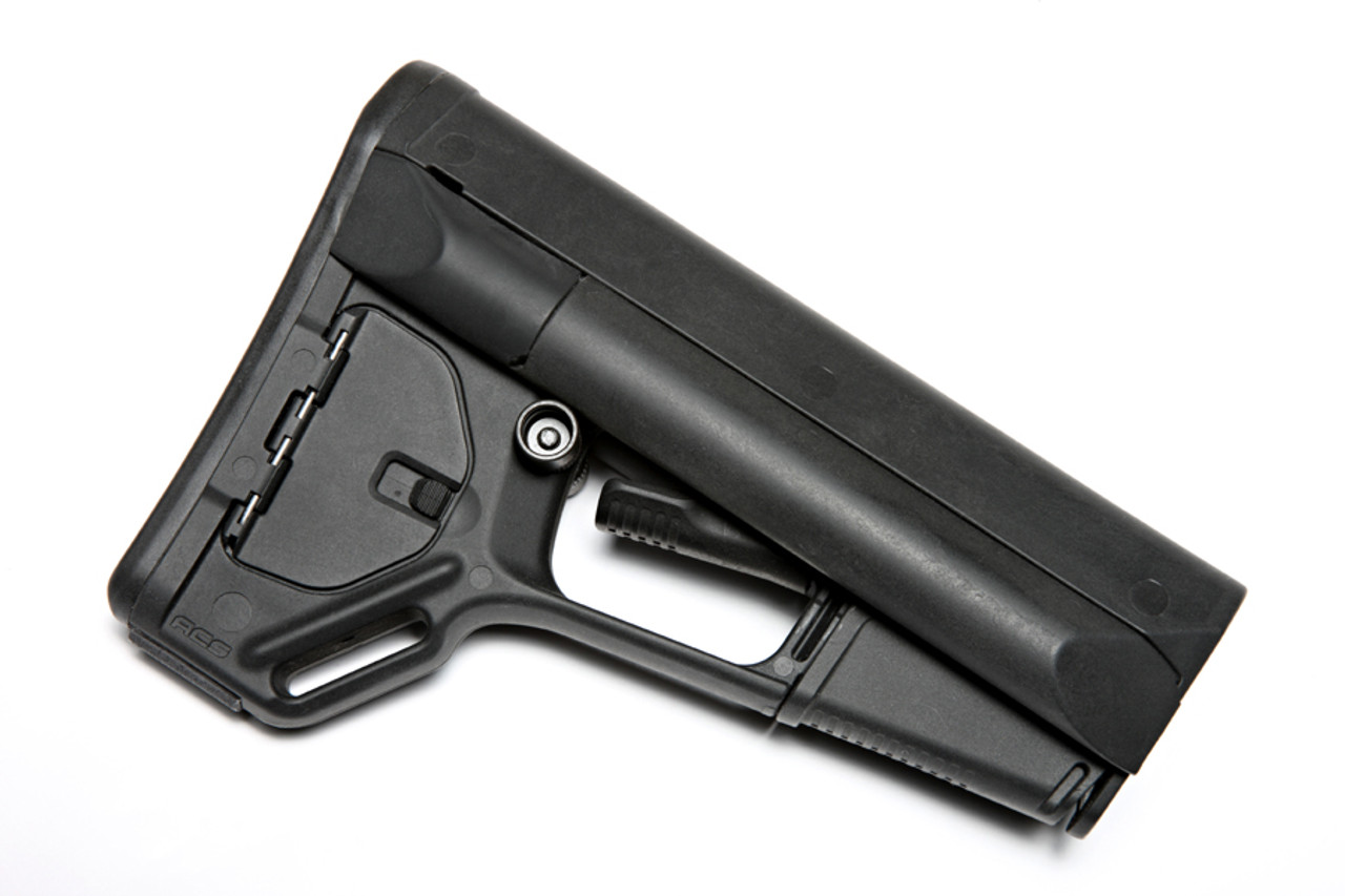 Magpul PTS ACS Stock for M4 (Black) - AirsoftJunkiez.com