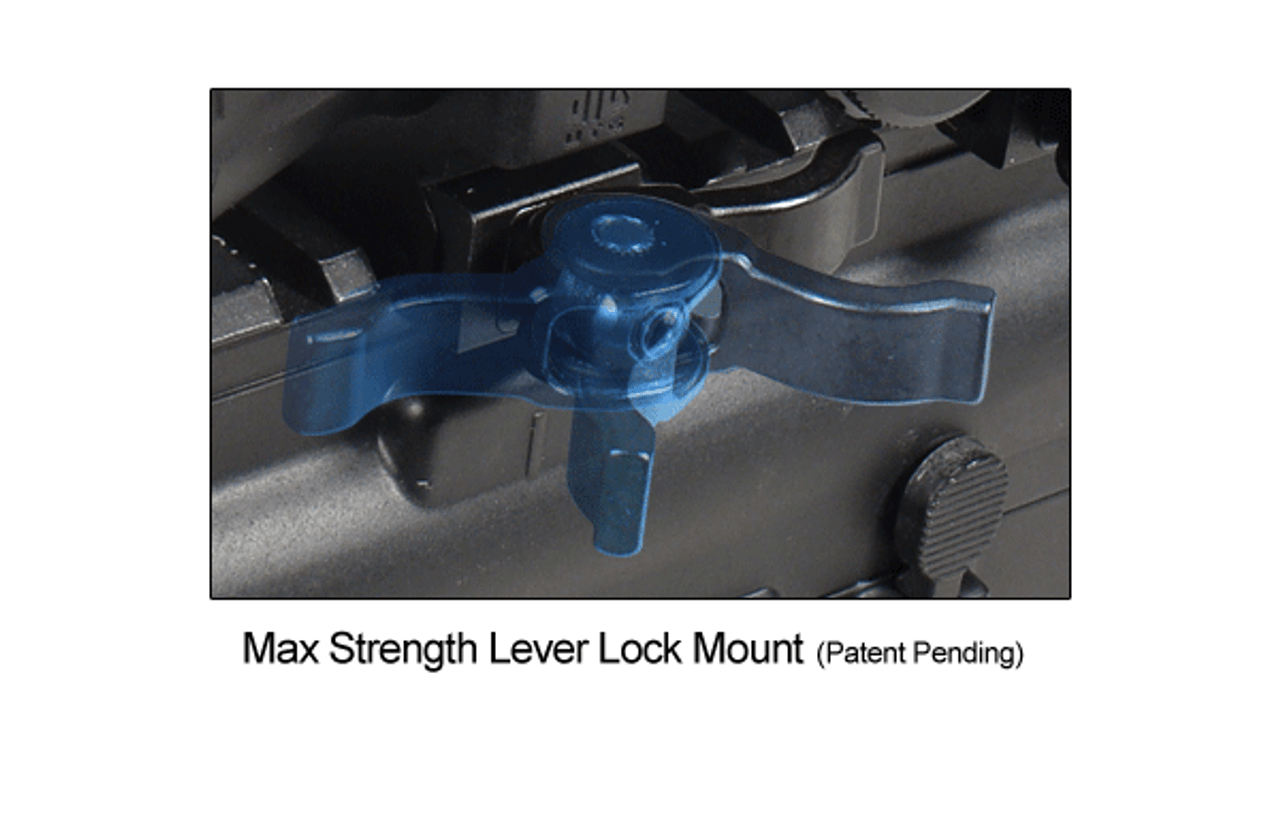 UTG 3X Magnifier with Innovative Flip-to-side Quick Detach Picatinny Mount