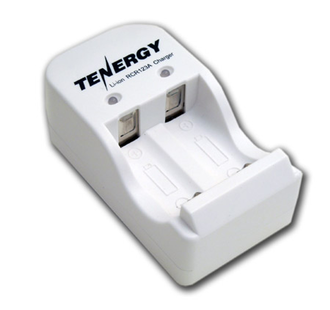 Tenergy 2 RCR123A 3.0V (3.2V NOM) 750mAh LiFePO4 Rechargeable Batteries with a Smart Charger