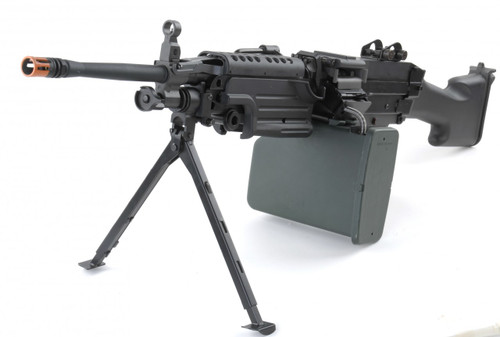 A&K / Cybergun FN Licensed M249 SAW Machine Gun w/ Metal Receiver (Model: MK-II)