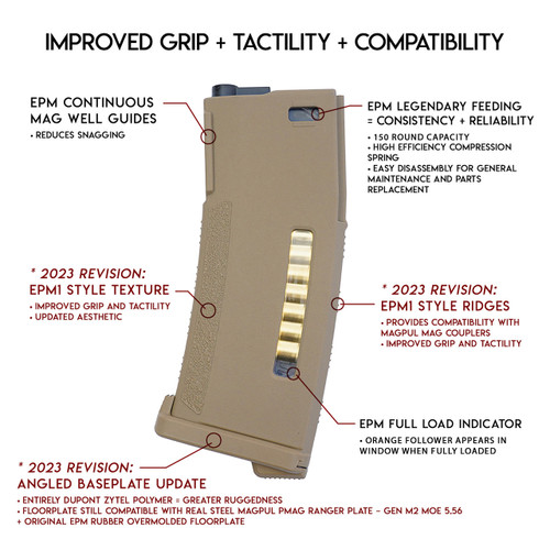 PTS EPM (ENHANCED POLYMER MAGAZINE) (Tan)