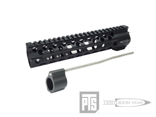 PTS CENTURION ARMS CMR RAIL 9” with gas block