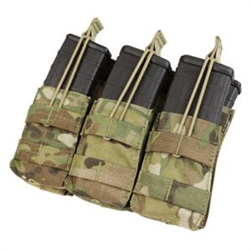 Condor Triple Stacker Open-Top M4 Mag Pouch - MultiCam