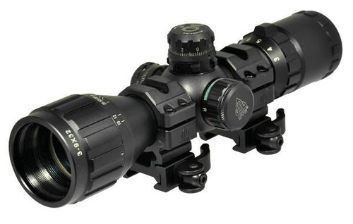 Leapers UTG 3-9x40 AO True Hunter Rifle Scope, EZ-TAP, Illuminated