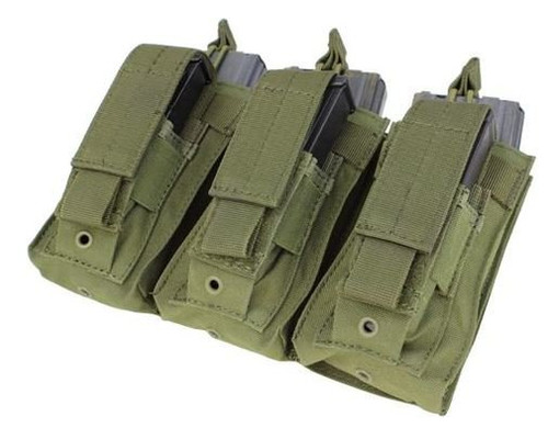 Condor Triple AR/AK Mag Pouch w/pistol mag- OD-MA72-001