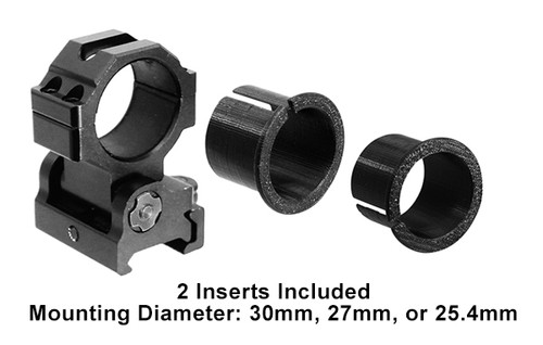 UTG Leuchtpunktvisier Compact – 4 MOA, Umschaltbar Rot/grün, Picatinny Montage, Mit QD
