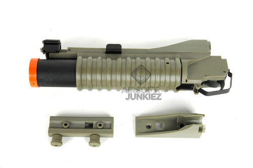 S T M3 40mm Grenade Launcher Black Airsoftjunkiez Com