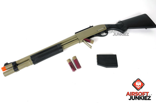 Escopeta gas airsoft M870 Golden Eagle