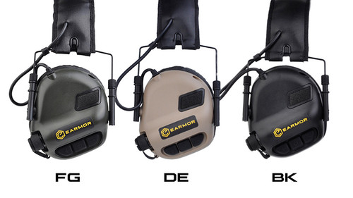 Earmor M32 Headset (Black) - AirsoftJunkiez.com