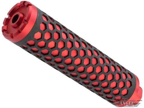 Angel Custom Hive Barrel Extension Suppressor 160MM CCW - Red