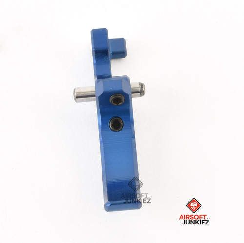 SPEED Airsoft M4 Curved Tunable Trigger Blue