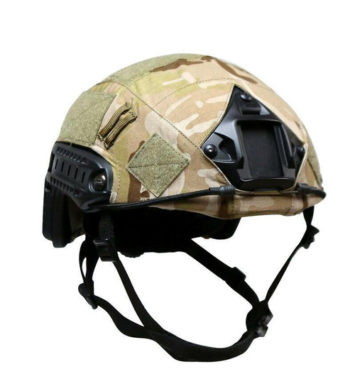 ATAIRSOFT Airsoft Tactical Helmet Cover para PJ//BJ//MH Tipo Casco r/ápido con Bolsa Trasera Desert Digital