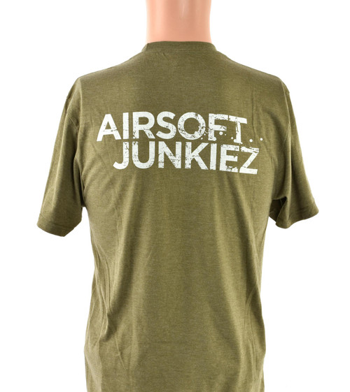Airsoftjunkiez Green T-Shirt