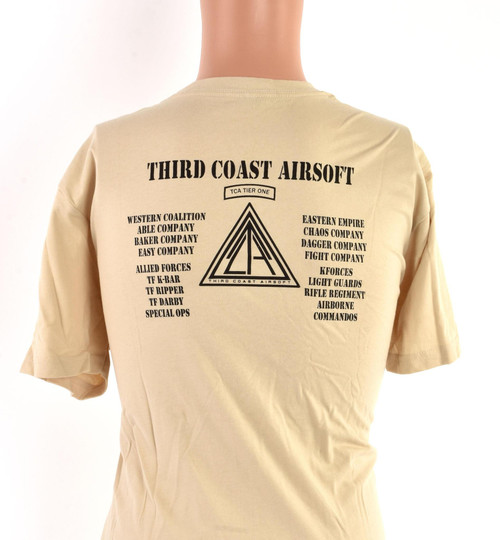 Third Coast Airsoft Tan T-Shirt