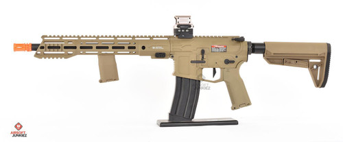 EMG Helios F4 Defense Licensed F4-15 ARS-L MLOK M4 Airsoft AEG Rifle - FDE