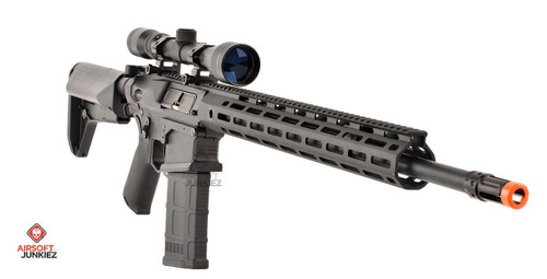 CYMA Platinum SR-25 QBS Airsoft AEG Designated Marksman Rifle | 16.5 M-LOK