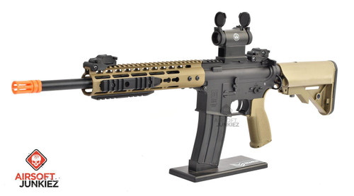 Specna Arms EDGE Series | Black & Tan Carbine Keymod RIS (SA-E09