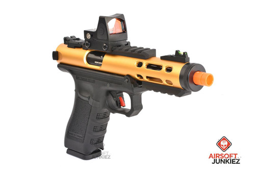 WE-Tech Galaxy Select-Fire Gas Blowback Airsoft Pistol | Gold