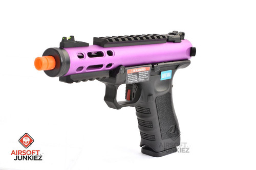 WE-Tech Galaxy Select-Fire Gas Blowback Airsoft Pistol | Purple