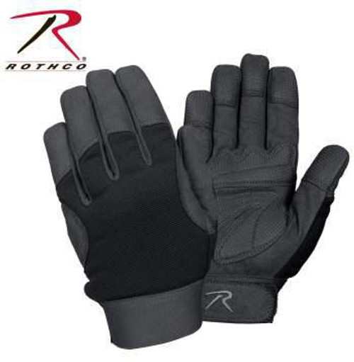 Rothco Military Mechanics Gloves | Black