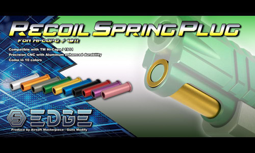 EDGE Custom Recoil Spring Plug for Hi-CAPA 5.1 | Select Color