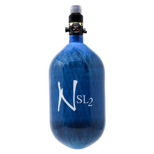 Ninja Paintball Lite 68/4500 Carbon Fiber Air Tank | Blue