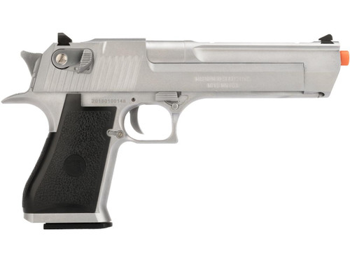 Cybergun WE Desert Eagle .50 AE Metal GBB Pistol - Silver