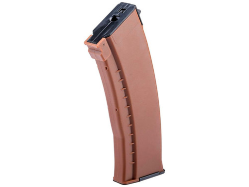 E&L AK74 120 Round Mid-Cap Magazine Set- Bakelite Orange - Single