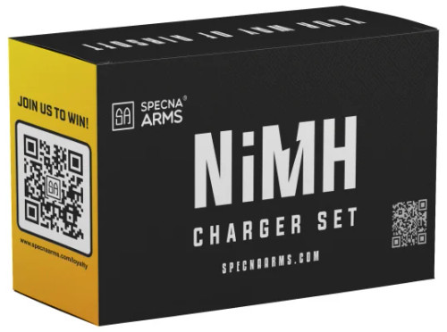 Specna Arms Charger + NiMh 9.6 V 1600 mAh battery pack