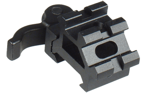 UTG LE Rated Double Rail/Single Slot Angle Mount w/Integral QD Lever Lock System - MAD0122