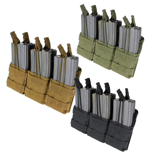 Condor Tactical Molle Triple Stacker M4 Mag Pouch | Color