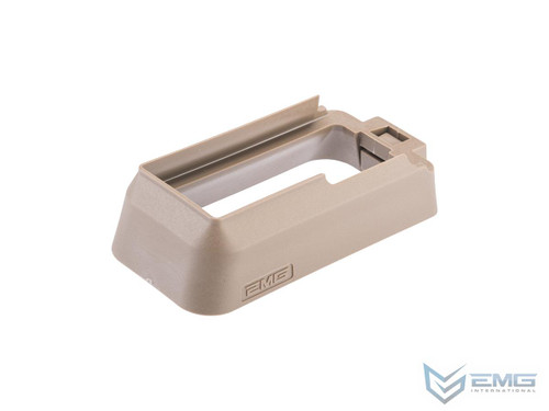 EMG Lancer Systems Adaptive Magwell for M4 Airsoft Rifles (Color: Dark Earth)