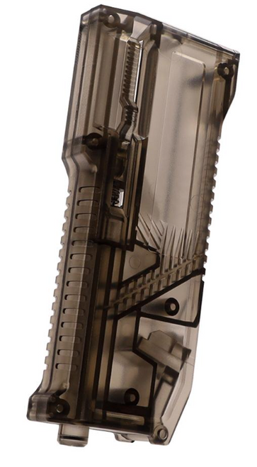 Laylax Ambidextrous Swiveling Arm High Capacity Speedloader |Color: Smoke|