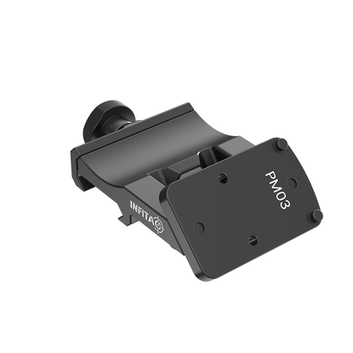 INFITAC PM03 45 Degree Offset Picatinny Rail Mount with RMR interface INFITAC PM03 45 Degree Offset Picatinny Rail Mount with RMR interface