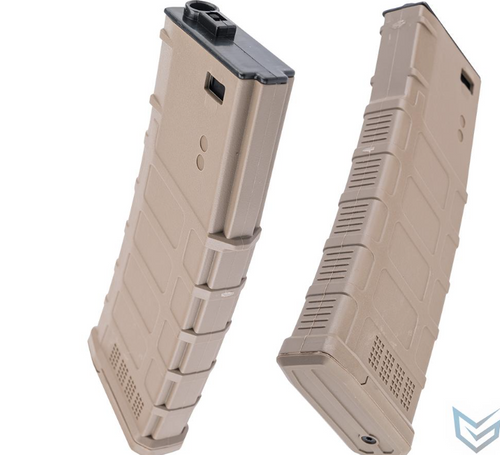 EMG 220rd Mid-Cap Polymer Magazine for M4 Airsoft AEG Rifles