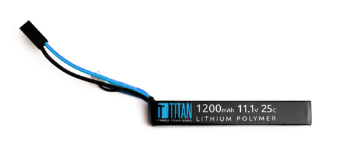 Titan LiPo 1200mAh 11.1v 25C Stick Tamiya