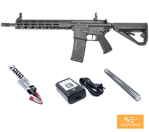 ARCTURUS LWT MK-III Carbine 12" SPORT AEG SE Black Starter Pack