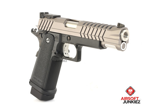 Airsoftjunkiez Custom Edge 5.1 Grey Skull