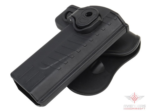 Avengers "A Series" Hard Shell Quick Release Holster for Airsoft GBB Pistols (Model: Hi-Capa / Paddle Attachment)