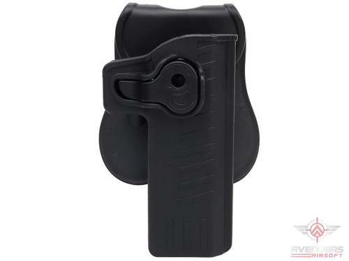 Avengers "A Series" Hard Shell Quick Release Holster for Airsoft GBB Pistols (Model: Hi-Capa / Paddle Attachment)