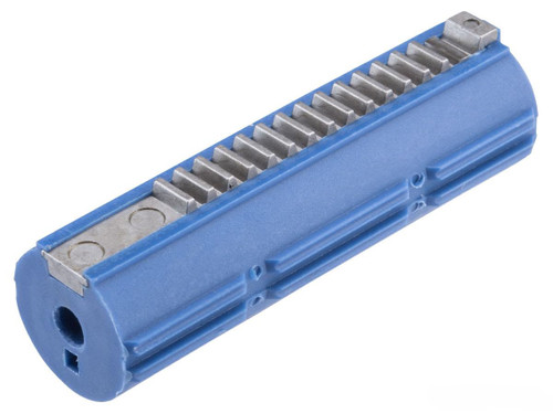 Rocket Airsoft Half-Rack POM Piston w/ 14 MIM Steel teeth for AEG Gearboxes (Model: Standard)