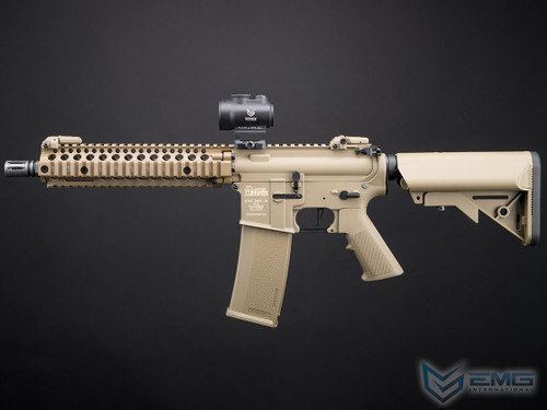 EMG x Daniel Defense MK18 SA-C19 CORE Gen. 2 Airsoft AEG Rifle - Specna Arms w/ HAL MOSFET (Color: Tan)