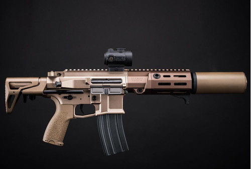 Maxim Defense PDX-SD Airsoft AEG w/ GATE ASTER MOSFET VFC (Color: Tan)