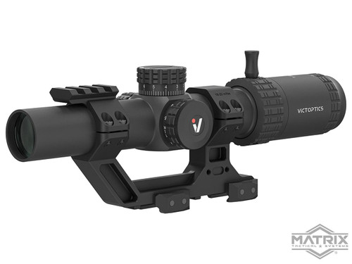 Matrix S6 1-6x24 LPVO SFP Rifle Scope w/ High Picatinny Mount - Vector Optics (Color: Black)