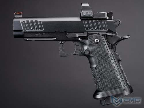 EMG Helios x Staccato P 2011 Gas Blowback Airsoft Pistol (Model: VIP Grip / CNC / Gun Only)