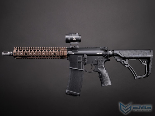 EMG x Daniel Defense DD M4 Gas Blowback Airsoft Rifle - Double Eagle (Model: MK18)
