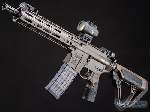 EMG x Daniel Defense DDM4 RIII CGS Series Gas Blowback Airsoft Rifles - CYMA (Model: MK18 / FDE)