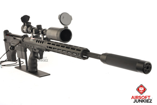 Airsoftjunkiez Expert Silverback SRS A2 26" with Mancraft HPA System | Black